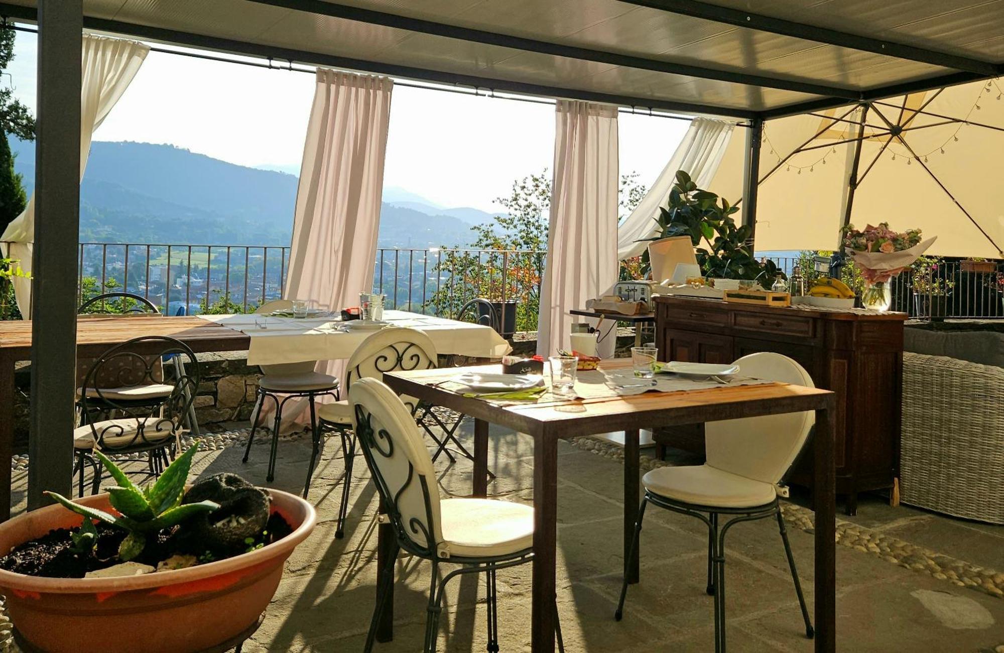 B&B Dimora Delle Donnole Bergamo Alta Kültér fotó